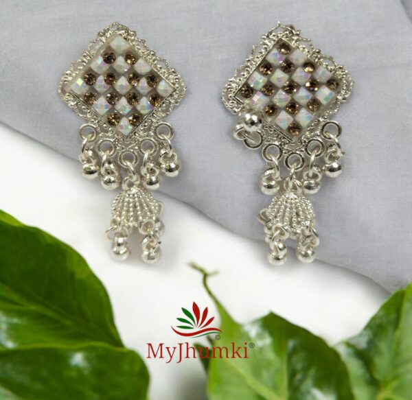 Oxidised Jhumka Earring For Women